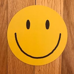 Paramore band “Fake Happy” postcard